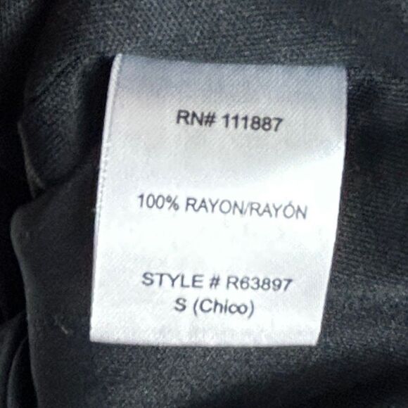 Rokoko Black Strappy Flowy Sleeveless Maxi Dress Sexy Side Slits Open Back LBD S - Picture 12 of 13